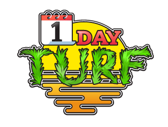 1 DAY TURF logo design by MantisArt