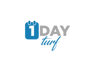 1 DAY TURF logo design by ohtani15