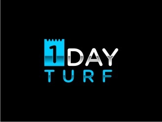 1 DAY TURF logo design by bricton