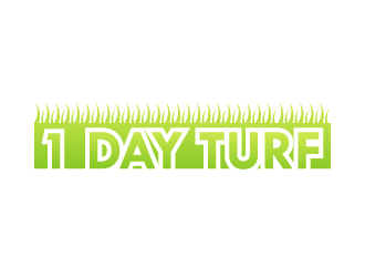 1 DAY TURF logo design by czars