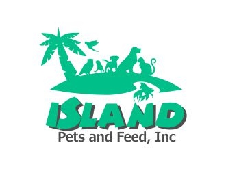 Island Pets and Feed, Inc. logo design by Bl_lue