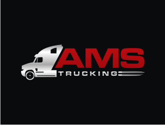 AMS TRUCKING logo design by andayani*