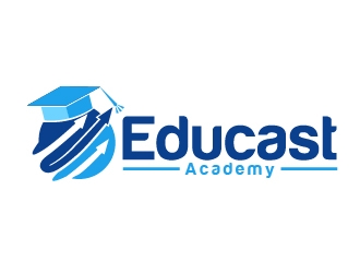 Educast Academy logo design by shravya