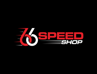 Six Six Speed Shop logo design by Shina