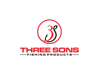 3S - Three Sons Fishing Products logo design by Shina