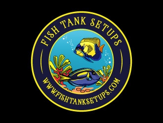 Fish Tank Setups  logo design by AYATA