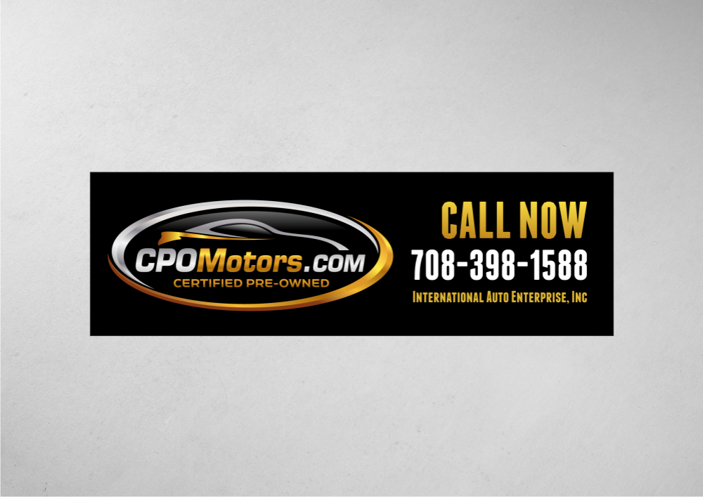 CPO Motors logo zip logo design by AmduatDesign