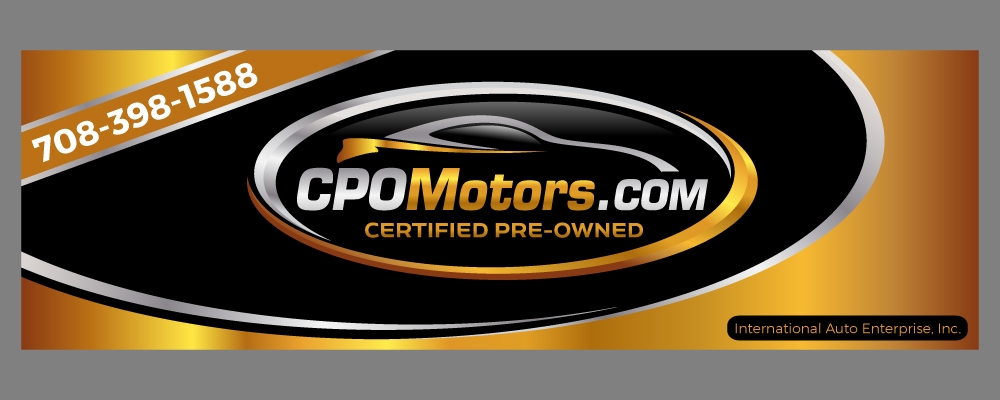 CPO Motors logo zip logo design by Gelotine