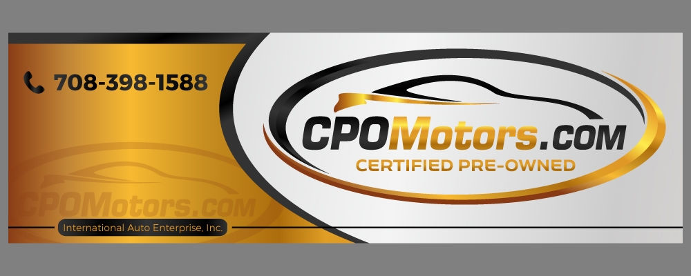 CPO Motors logo zip logo design by Gelotine