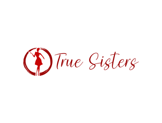 True Sisters logo design by akhi