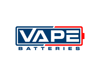 Vape Batteries logo design by denfransko