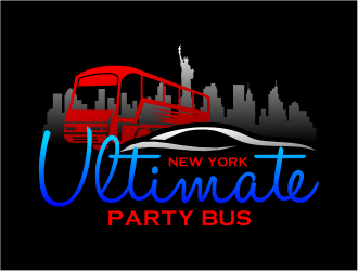 NEW YORK ULTIMATE PARTY BUS  logo design by cintoko