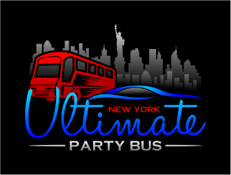 NEW YORK ULTIMATE PARTY BUS  logo design by cintoko