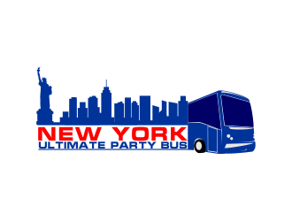 NEW YORK ULTIMATE PARTY BUS  logo design by Dhieko