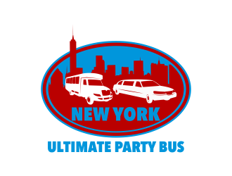 NEW YORK ULTIMATE PARTY BUS  logo design by beejo