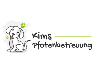Kims Pfotenbetreuung logo design by Arrs