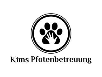 Kims Pfotenbetreuung logo design by rykos