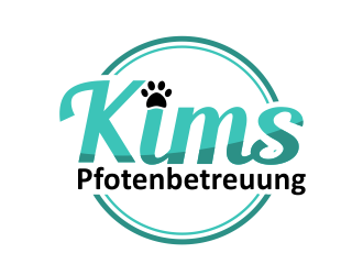Kims Pfotenbetreuung logo design by wedesign