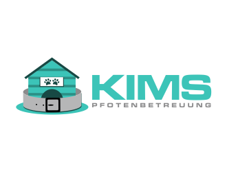 Kims Pfotenbetreuung logo design by wedesign