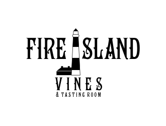 FIRE ISLAND VINES & TASTING ROOM logo design by dibyo