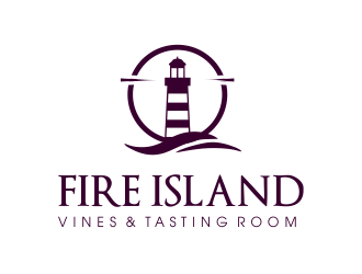 FIRE ISLAND VINES & TASTING ROOM logo design by JessicaLopes