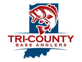 Tri-County Bass Anglers logo design by daywalker