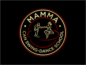Mamma Can Swing-Dance School logo design by FloVal