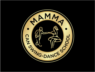 Mamma Can Swing-Dance School logo design by FloVal