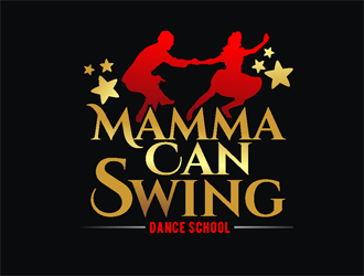 Mamma Can Swing-Dance School logo design by coco