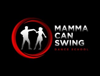 Mamma Can Swing-Dance School logo design by Alex7390