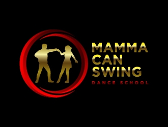Mamma Can Swing-Dance School logo design by Alex7390