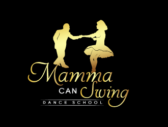 Mamma Can Swing-Dance School logo design by bluespix
