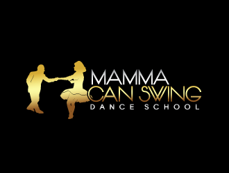 Mamma Can Swing-Dance School logo design by bluespix