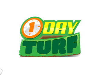 1 DAY TURF logo design by reight