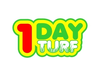 1 DAY TURF logo design by mckris