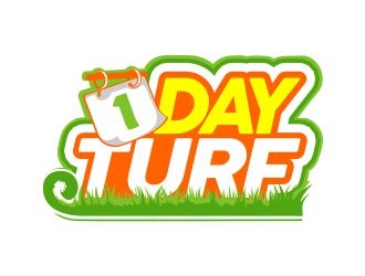 1 DAY TURF logo design by veron