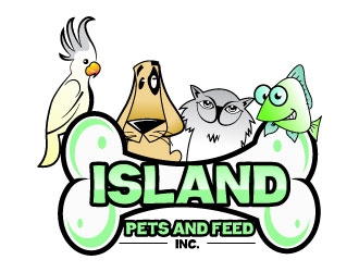 Island Pets and Feed, Inc. logo design by uttam