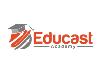 Educast Academy logo design by shravya
