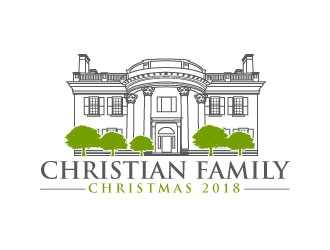 Christian Family Christmas 2018 logo design by uttam