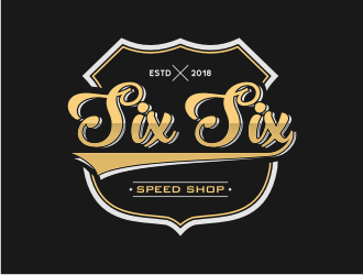 Six Six Speed Shop logo design by Gravity