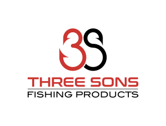 3S - Three Sons Fishing Products logo design by pakNton