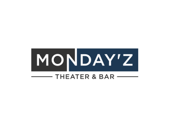 Mondays Theater & Bar logo design by Zhafir