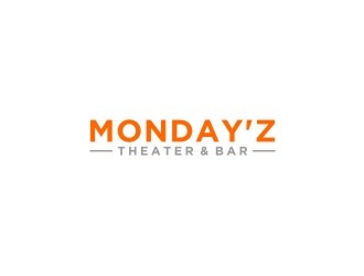 Mondays Theater & Bar logo design by bricton