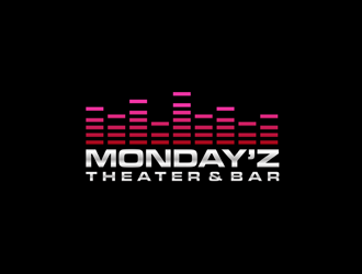 Mondays Theater & Bar logo design by bomie