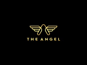 The Angel logo design by senandung