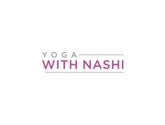 Yoga with Nashi logo design by bricton