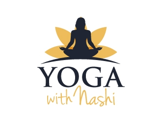 Yoga with Nashi logo design by akilis13