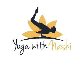 Yoga with Nashi logo design by akilis13