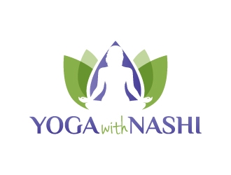 Yoga with Nashi logo design by akilis13
