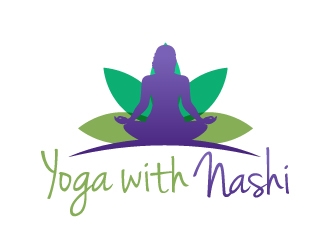 Yoga with Nashi logo design by akilis13